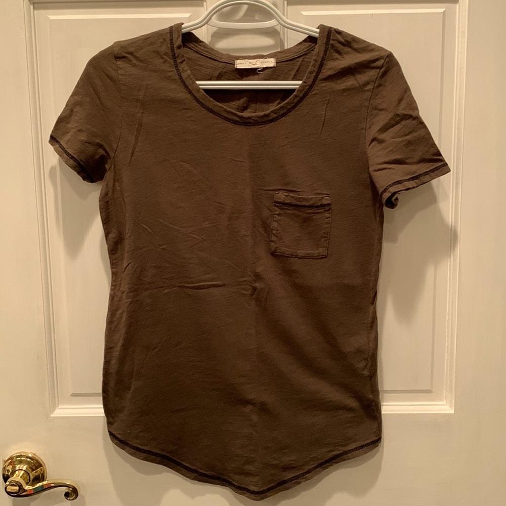 Truly madly deeply XS t-shirt Olive